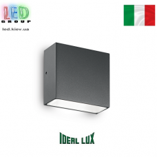 Вуличний світильник/корпус Ideal Lux, настінний, алюміній, IP44, антрацит, TETRIS-1 AP1 ANTRACITE. Італія!